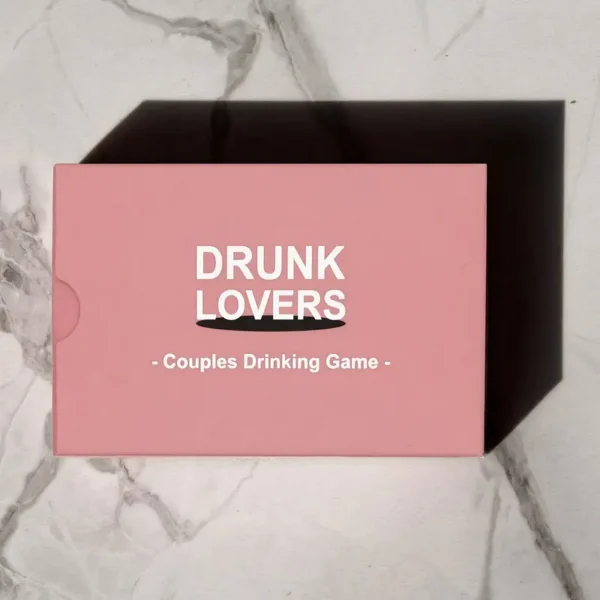 Joc de Cărți cu Băutură Pentru Adulți – „Drunk Lovers” | Cadou Romantic si Amuzant pentru Iubit sau Iubita